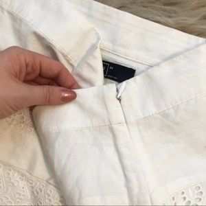 GAP Skirts - Gap White Eyelet Detailed Skirt GAP Skirts - Gap White Eyelet Detailed Skirt